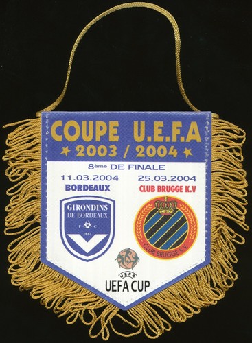 Petit fanion cm girondins - 10*9,