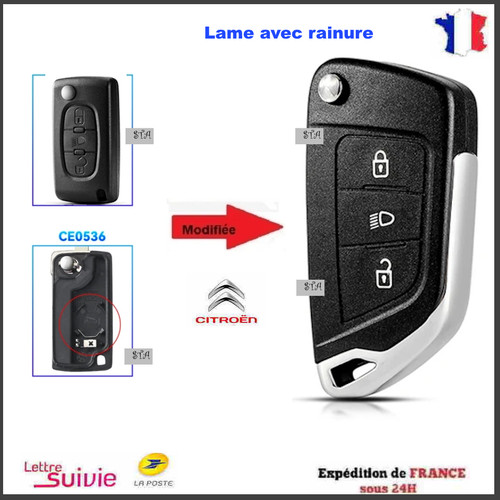 Coque clé plip - , modifiÉ