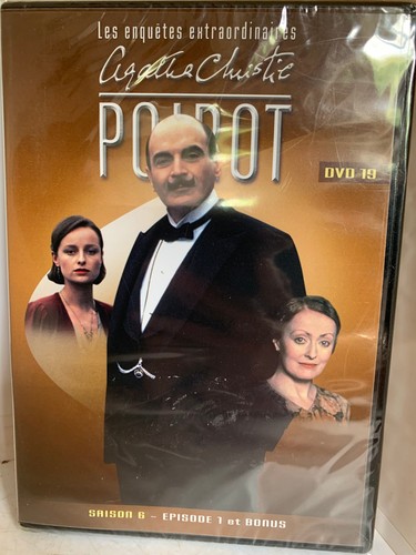 Dvd serie hercule poirot - tv,
