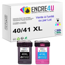 PREMIUM - Cartouches d'encre compatibles avec imprimantes Canon - Série 40 41 XL