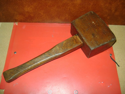 Ancien maillet menuisier - ,