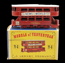 MATCHBOX LESNEY - E CLASS TRAM / antique toy
