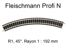FLEISCHMANN Rail courbe R1 192