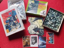 DRUILLET - 2 Puzzles : Nathan 1000 pièces (1993) et Dargaud 1000 pièces (1974)