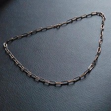 Collier chaîne alternance de