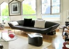 Canapé Design Gris Ellittico Par Massimo Losa Ghini Pour Moroso, Années 80