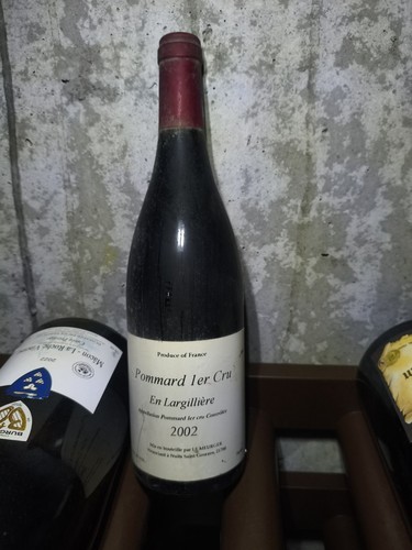 Bouteille vin pommard 1er cru - vin,