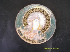 ASSIETTE ART NOUVEAU LUNEVILLE