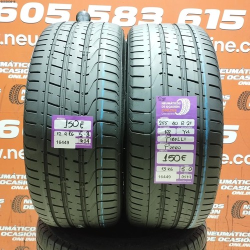 Pneus pirelli zero - pirelli, r01