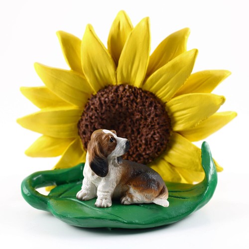 Figurine basset hound avec - de,