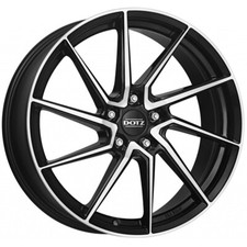 JANTES ROUES DOTZ SPA DARK POUR TOYOTA AURIS HYBRID I 7.5X17 5X114.3 BLACK/ T90