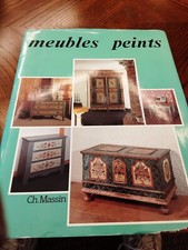 Book: Painted Furniture Meubles Peints en francais, HB, DJ, by Massin
