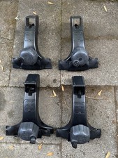 4 pc Thule 1050 Rain Gutter Foot Towers for Square Bars