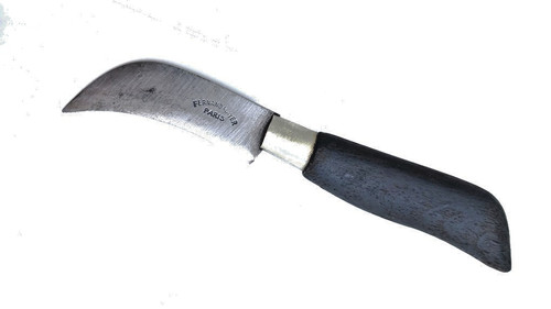 Outil ancien couteau - -, cuir