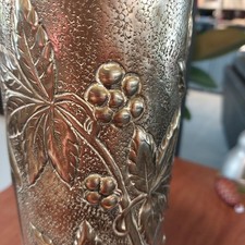 obus sculpté WW2  Lg 350 mm