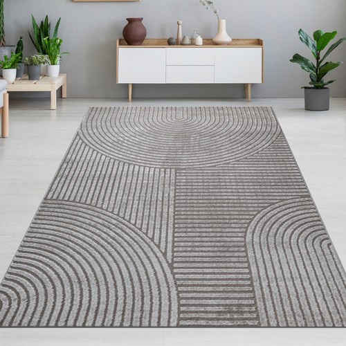 Tapis design gris - , lignes