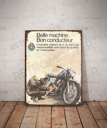 Plaque métal vintage - , tcs