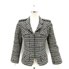 CHANEL Veste zippée en tweed