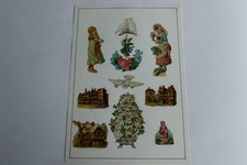 Embossed Chrome Images Cut Out Houses, Wedding Doves 1890 (34188)
