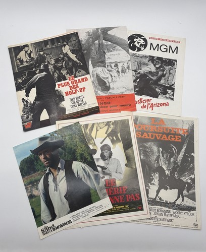 Lot affiches cinéma western - lot,