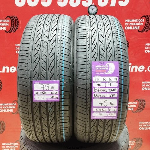 215 r17 96h bridgestone - 2x,