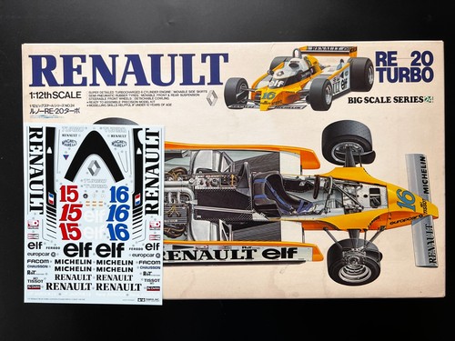 Tamiya renault re20turbo - 1/12,