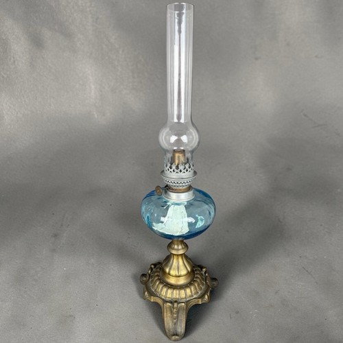 Ancienne lampe pétrole - lampe, à