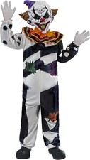 Scary Clown Costume for Kids, Halloween Costume for Boys, Clown Halloween Outfit
