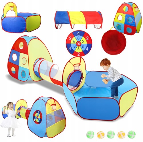 Tente pour enfants - avec, tunnel