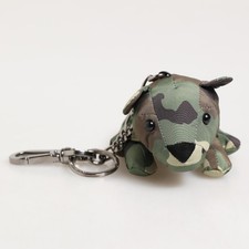 DOLCE & GABBANA Keyring Multicolor Camouflage Animal Silhouette Keychain 410usd