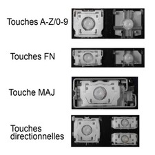 Touche de Clavier Français