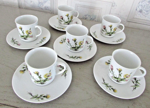 Service café tasses - 6, +