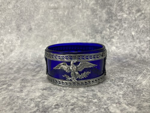 Saleron salière verre - saleron, bleu