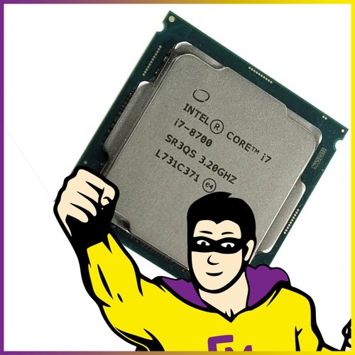 Processeur cpu intel 8700 - processeur,