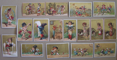 Lot chromos anciens à - anciens,
