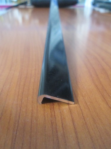 Profils aluminium peint noir - aluminium,