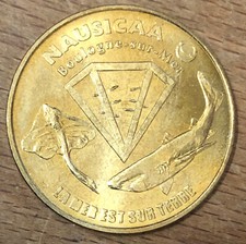 MDP 2009 AQUARIUM NAUSICAÀ MÉDAILLE MONNAIE DE PARIS JETON MEDALS COINS TOKENS