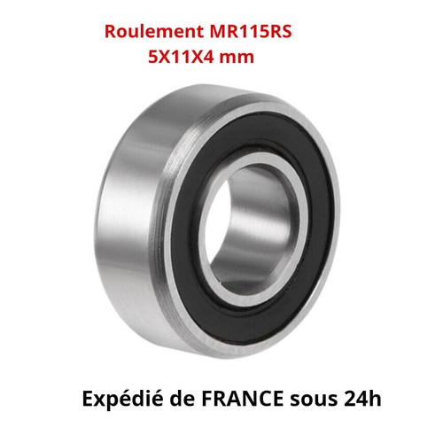 Mr115 2rs roulement - roulement, 5