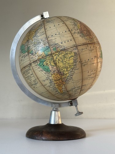 Globe terrestre ancien - globe,