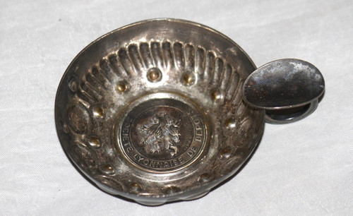 Tastevin plaqué argent