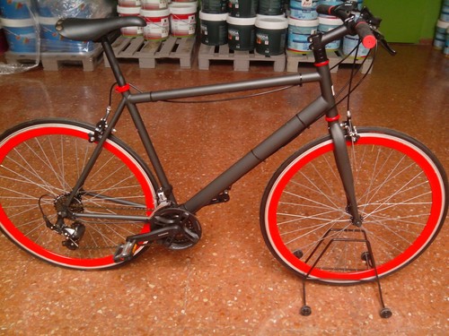 Bicicleta fixie cambio shimano - bicicleta,