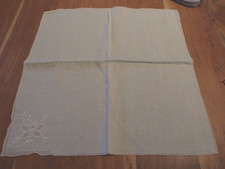 Linge ancien Napperon en lin