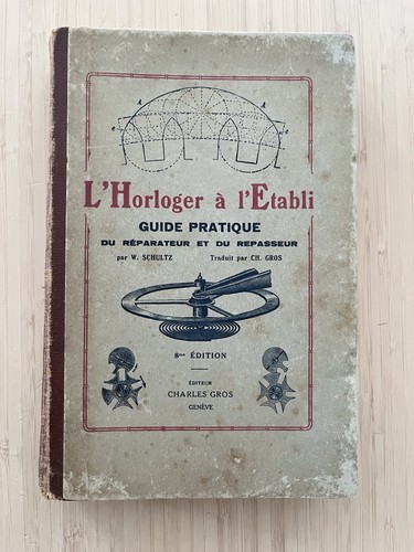 Livre horlogerie horloger - livre, l’horloger