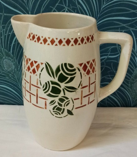 Broc toilette ancien décor - broc,