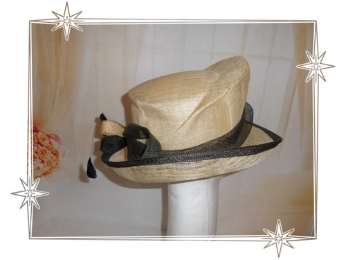 Magnifique chapeau mariage - chapeau,