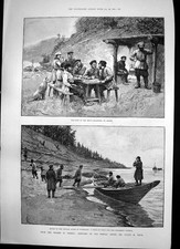 Old Thames Siberia Yenisei River Worogoro Steamship Phoenix Samoyede1