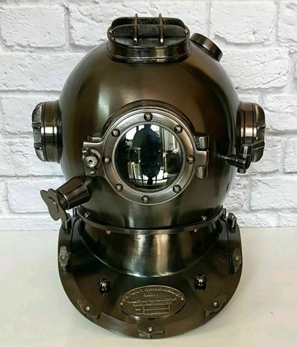 Ancien casque plongée - de,