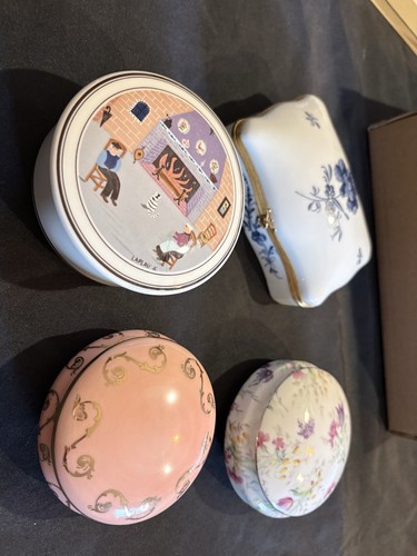 Lot 4 boîtes en - de,