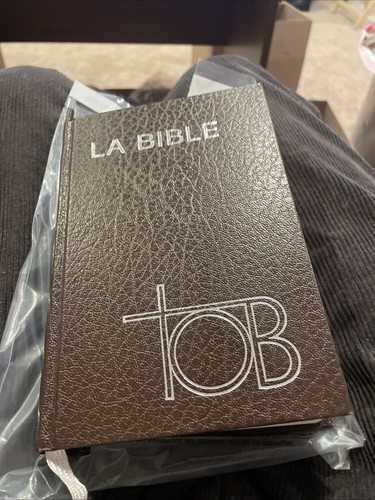 1988 bible tob ancien et - tob,, l'ancien