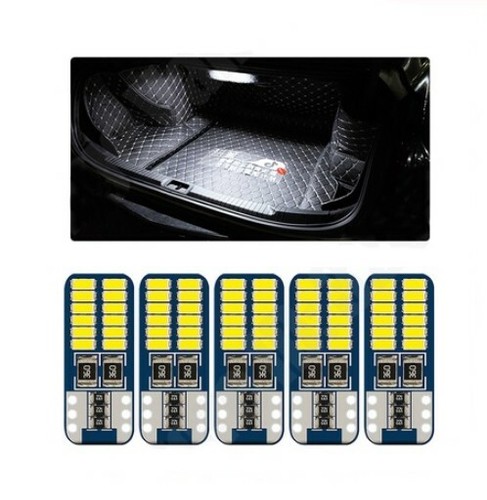 T10 ampoules w5w led - 5x,